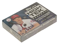 2018 Topps High Tek Factory-Sealed Unopened Hobby Box -  (40 Cards) - Shohei Ohtani and Rafael Devers Rookie Year