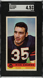 1959 Bazooka Football Rick Casares SGC VG/EX+ 4.5