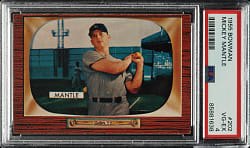 1955 Bowman #202 Mickey Mantle PSA VG-EX 4