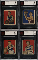 1948 Bowman Basketball BVG-Graded Partial Set (43/72)