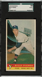 1959 Bazooka Billy Pierce Short Print SGC VG/EX 50