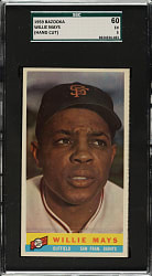 1959 Bazooka Willie Mays SGC EX 60