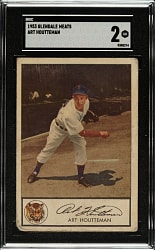Rare 1953 Glendale Meats Art Houtteman SGC GOOD 2
