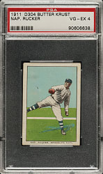1911-1914 D304 Butter Krust Bread Nap Rucker PSA VG-EX 4