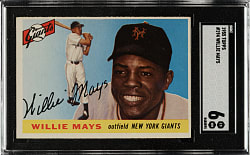 1955 Topps #194 Willie Mays SGC EX/NM 6