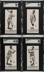 1932 Zeenut PCL SGC-Graded Collection (4) - All with Coupons