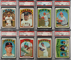 1972 Topps Complete Set (787): #30 PSA Set Registry (8.13 GPA)