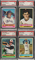 1976 Topps Complete Set (660) Plus Traded Series (44) Including 15 PSA-Graded Cards
