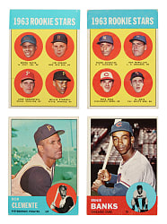 1963 Topps Near-Complete Set (505/576) Including Pete Rose and Willie Stargell Rookies