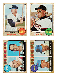 High-Grade 1968 Topps Complete Set (598)