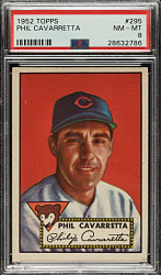 1952 Topps #295 Phil Cavarretta PSA NM-MT 8