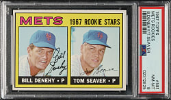 1967 Topps #581 Tom Seaver Rookie PSA NM-MT 8