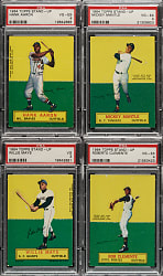 1964 Topps Stand-Ups PSA-Graded Complete Set (77)