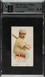 1888 N28 Allen & Ginter John M. Ward GAI VG-EX+ 4.5