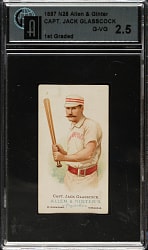 1888 N28 Allen & Ginter Jack Glasscock GAI G-VG 2.5