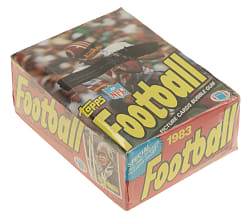 1983 Topps Football Unopened Wax Box (36 Packs) - BBCE