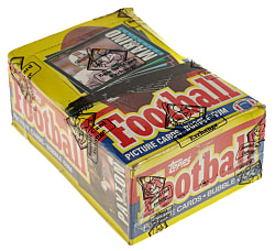 1985 Topps Football Unopened Wax Box (36 Packs) - BBCE