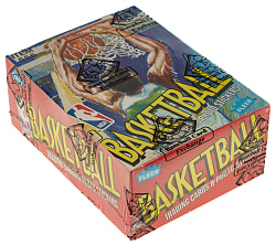1989-1990 Fleer Basketball Unopened Wax Box (36 Packs) - BBCE and Ex-Fritsch - From a Sealed Case (FASC)