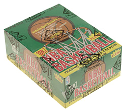 1987-1988 Fleer Basketball Unopened Wax Box (36 Packs) - BBCE and Ex-Fritsch