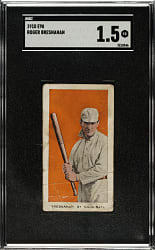1910 E98 Anonymous "Set of 30" Roger Bresnahan SGC FAIR 1.5 - Orange Background