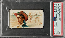1888 N19 Allen & Ginter "Pirates of the Spanish Main" #35 Mary Read PSA EX 5