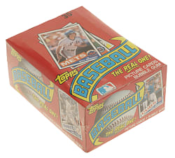 1985 Topps Unopened Wax Box (36 Packs) - BBCE