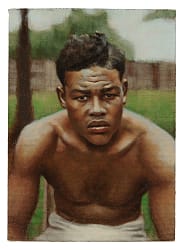 Joe Louis Original Color Study Painting by Graig Kreindler