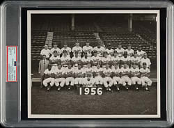 1956 Brooklyn Dodgers National League Champion Team Original Barney Stein Photograph PSA/DNA Type I
