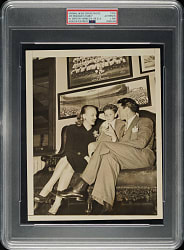 Circa 1941 Joe DiMaggio Original Associated Press News Service Photograph PSA/DNA Type I