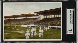 1915 Mason Brothers & Company Postcards Boston Red Sox at Fenway Park SGC POOR 1