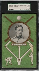 1908 PC760 Rose Company Postcard Johnny Evers SGC POOR 10