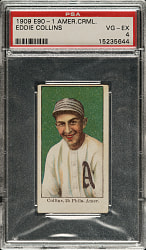 1909-1911 E90-1 American Caramel Eddie Collins PSA VG-EX 4