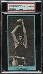 Circa 1969 NBAP Member Basketball Kareem Abdul-Jabbar PSA Authentic - 1 of 2!