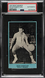 Circa 1969 NBAP Member Basketball Oscar Robertson PSA Authentic