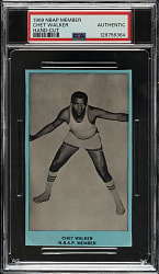 Circa 1969 NBAP Member Basketball Chet Walker PSA Authentic