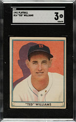 1941 R336 Play Ball #14 Ted Williams SGC VG 3