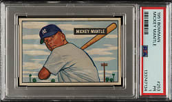 1951 Bowman #253 Mickey Mantle Rookie PSA POOR 1