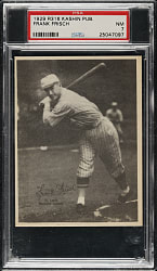 1929 R316 Kashin Publications Frank Frisch PSA NM 7 - Highest Graded!