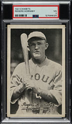 1921 Exhibits Rogers Hornsby PSA VG 3