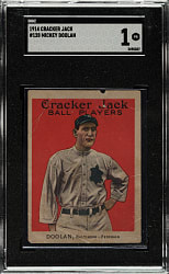 1914 E145 Cracker Jack #120 Mickey Doolan SGC POOR 1
