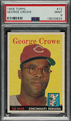 1958 Topps #12 George Crowe PSA MINT 9