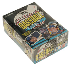 1985 Donruss Unopened Wax Box (36 Packs) - BBCE