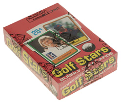 1981 Donruss Golf Stars Unopened Wax Box (36 Packs) - BBCE