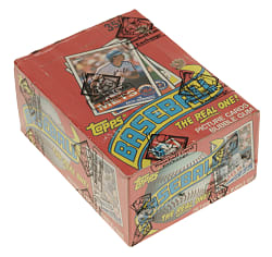 1985 Topps Unopened Wax Box (36 Packs) - BBCE - From a Sealed Case (FASC)