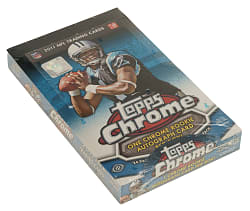 2011 Topps Chrome Football Factory-Sealed Unopened Hobby Box (24 Packs)