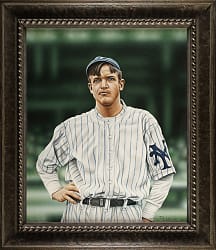 2009 Christy Mathewson Original Artwork by Darryl Vlasak