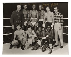Cassius Clay (Muhammad Ali) and Jimmy Ellis Signed Photograph - JSA