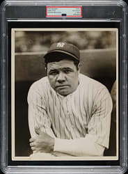 Circa 1950s Babe Ruth Brown Brothers Photograph PSA/DNA Type II