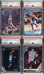 2019-2020 Panini Chronicles, Panini Hoops and Panini Prizm Basketball Ja Morant Rookie PSA-Graded Collection (12)