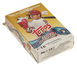 2018 Topps Update Factory Sealed Unopened Hanger Box (72 Cards) - Shohei Ohtani, Juan Soto, and Ronald Acuna Jr. Rookie Year